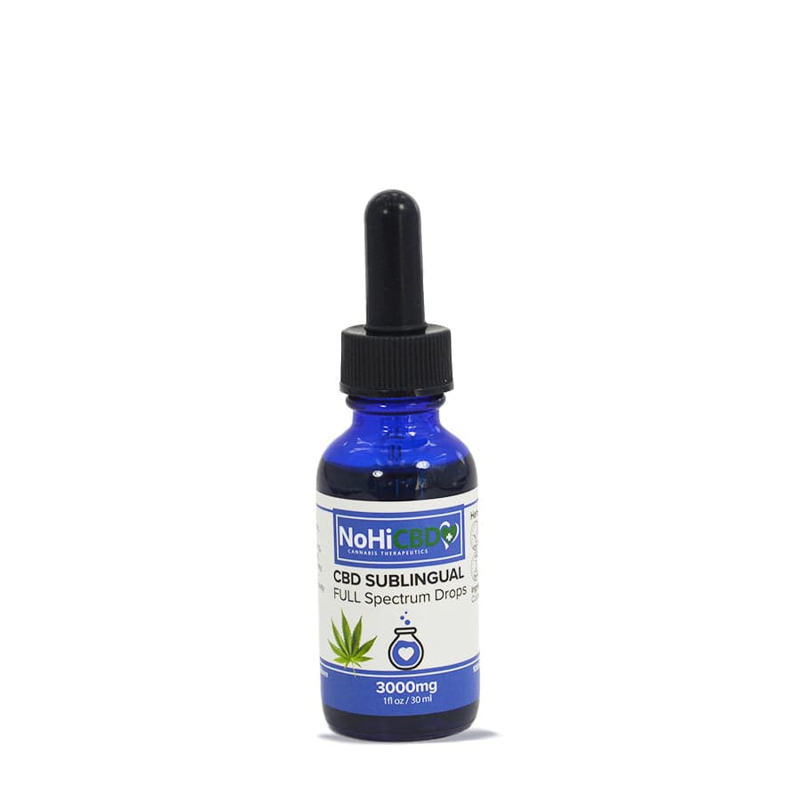 Full Spectrum CBD Drops 3000mg (Contains less than .3% THC)