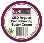 NoHiCBD All Natural CBD Pain Relief Butter Cream Regular